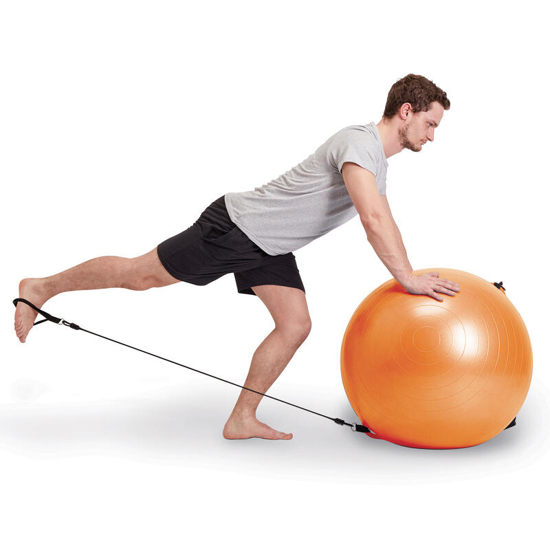 swiss ball 120 pilates large elastice domyos by decathlon