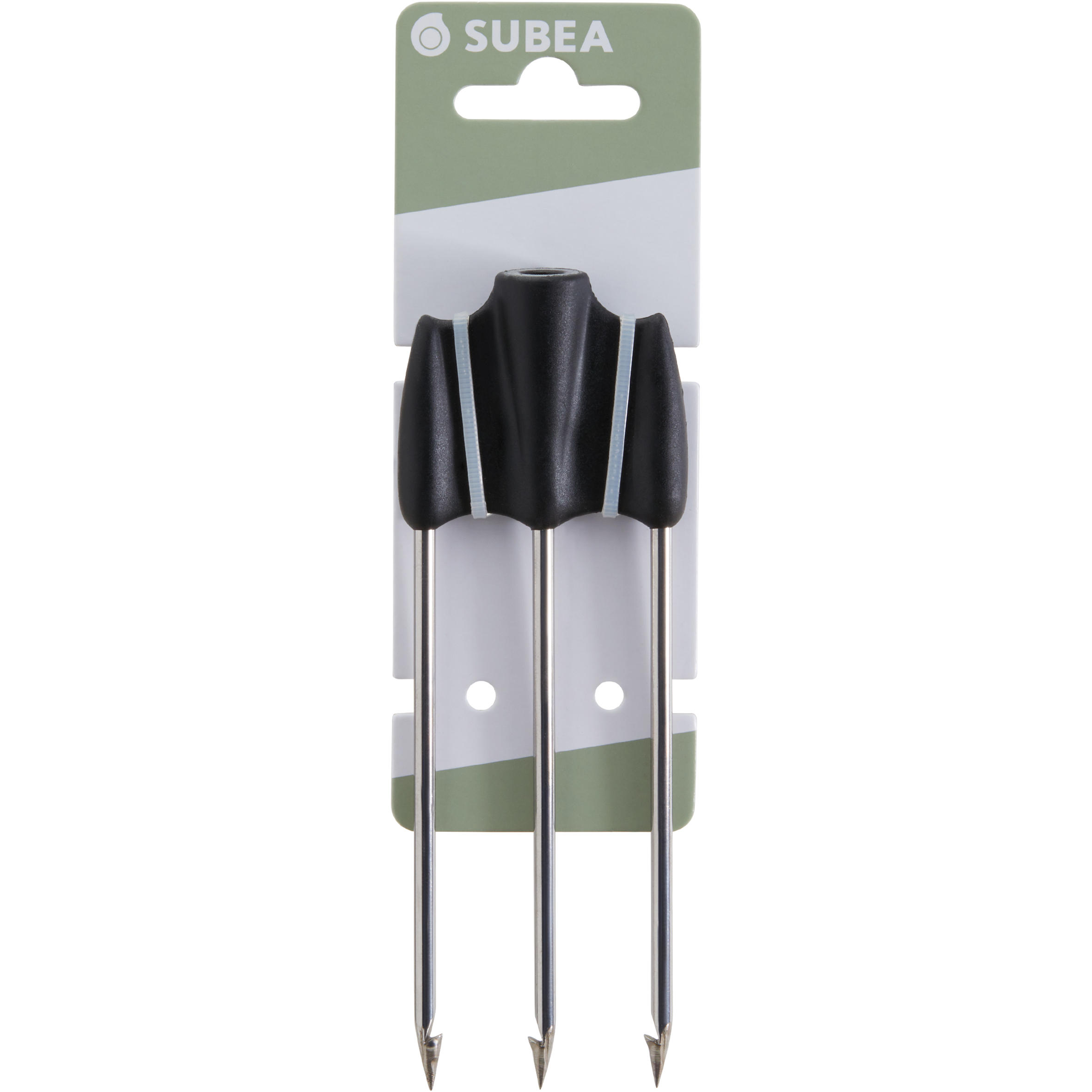 Tridente acciaio inox pesca subacquea 100 4/4