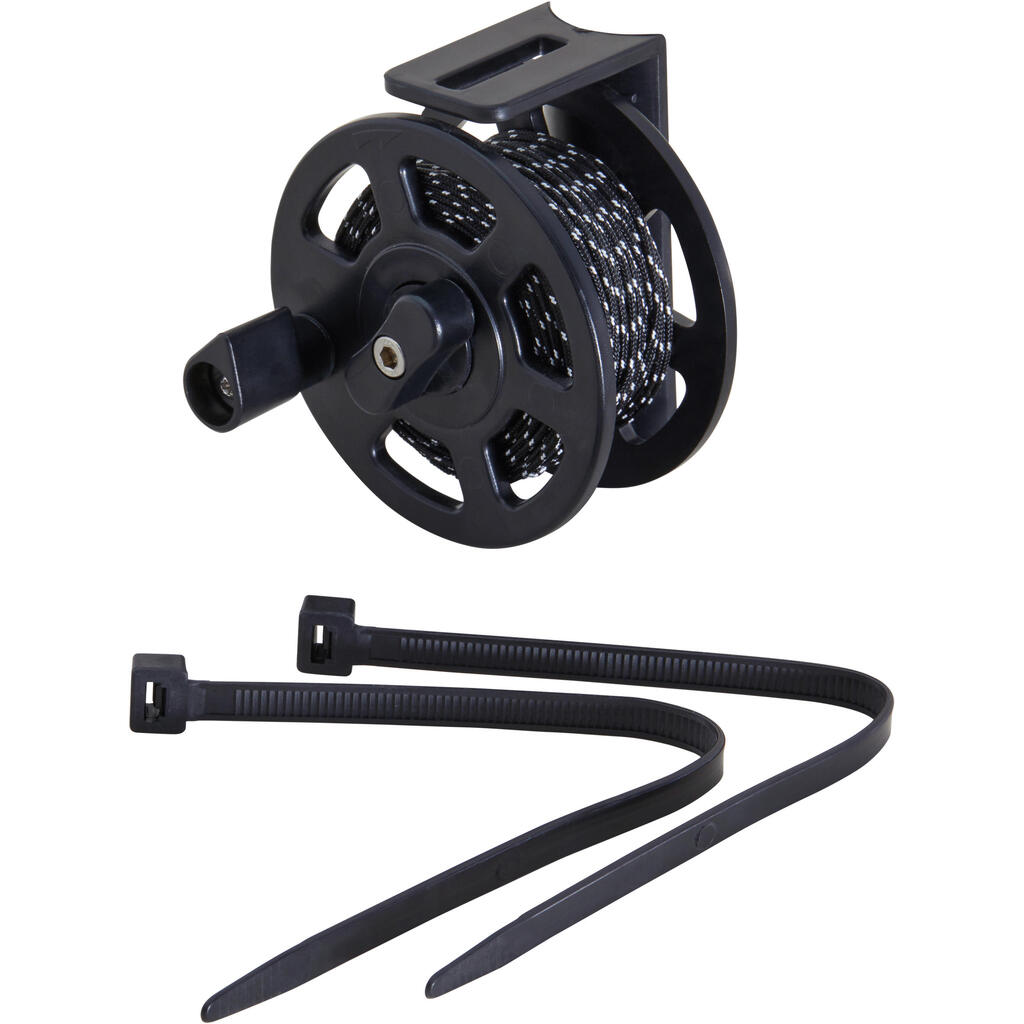 Universal Horizontal Reel for Spearfishing Spearguns.