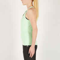 100 My Top Women's Cardio Fitness Tank Top - Mint Green