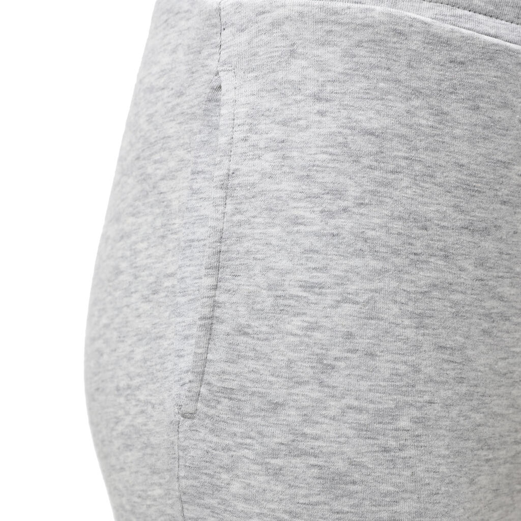 Jogginghose leicht 500 Gym Kinder hellgrau