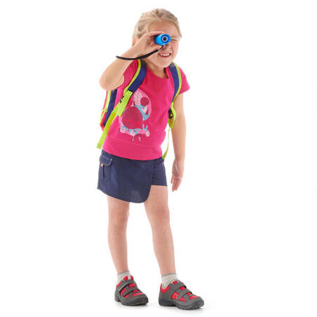 Hike 500 Children’s Hiking T-shirt – Bright Pink
