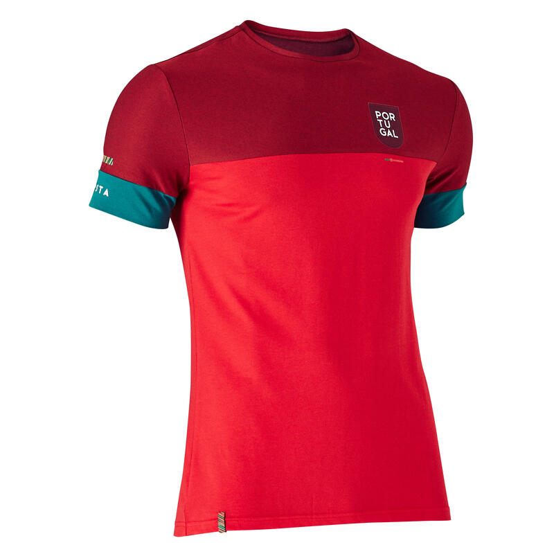 Tricou Fotbal FF1100 Portugalia Adulți 