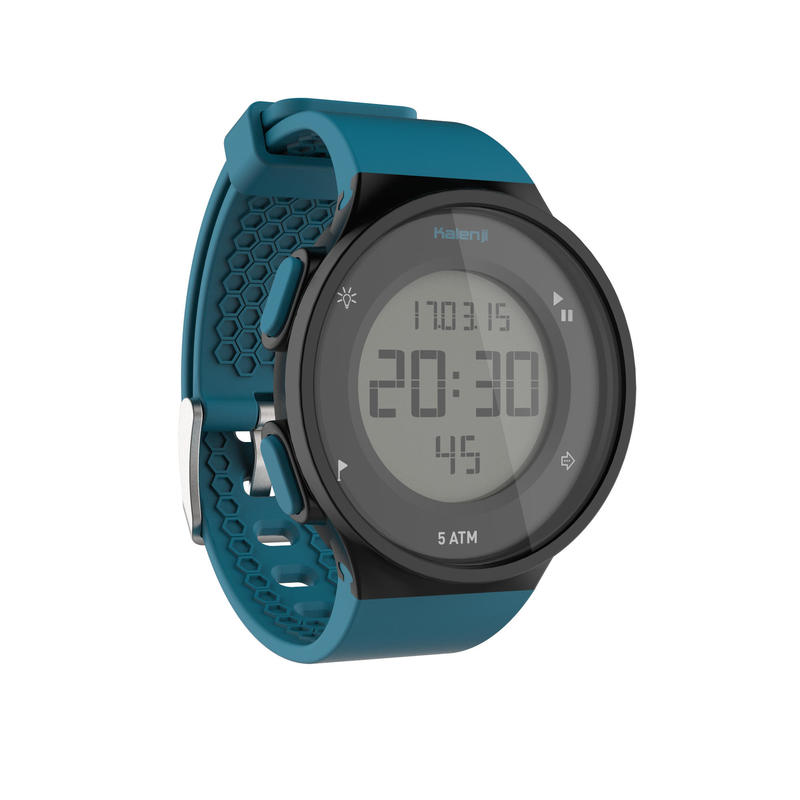 W500 M Running Stopwatch - Black and Green W500 M Running Stopwatch - Black and Green