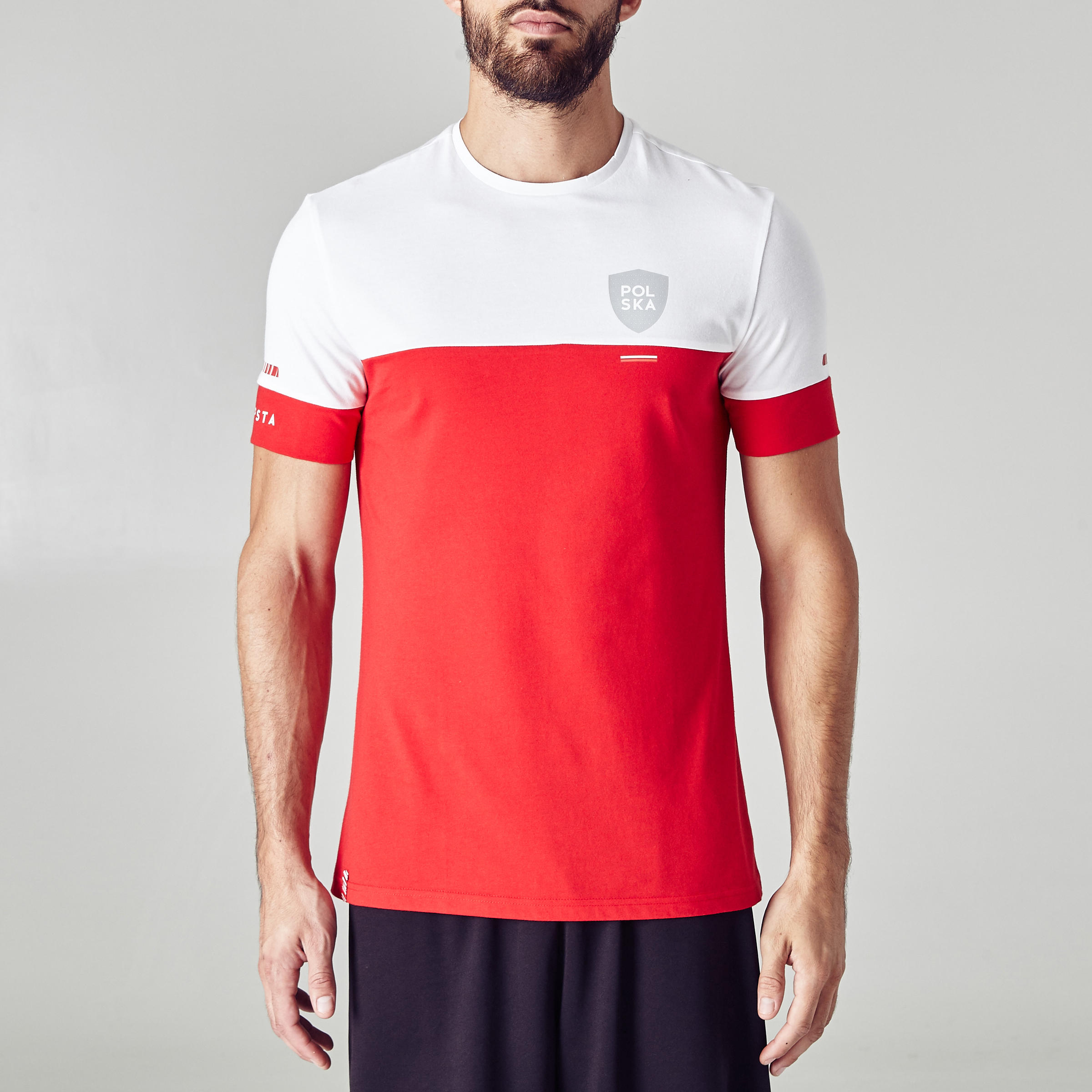 FF100 Adult Poland Football T-Shirt 2/11