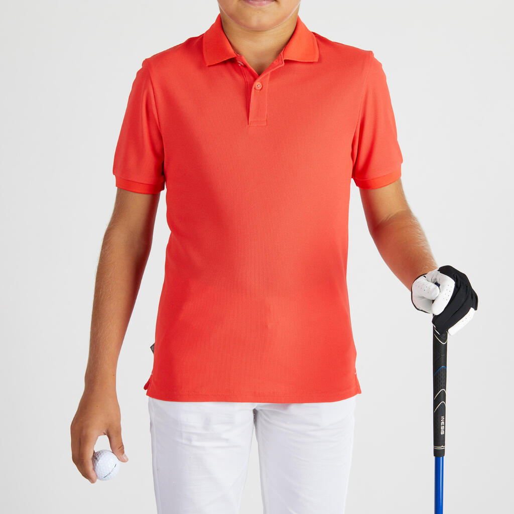 Kid's Golf Short-Sleeved Polo