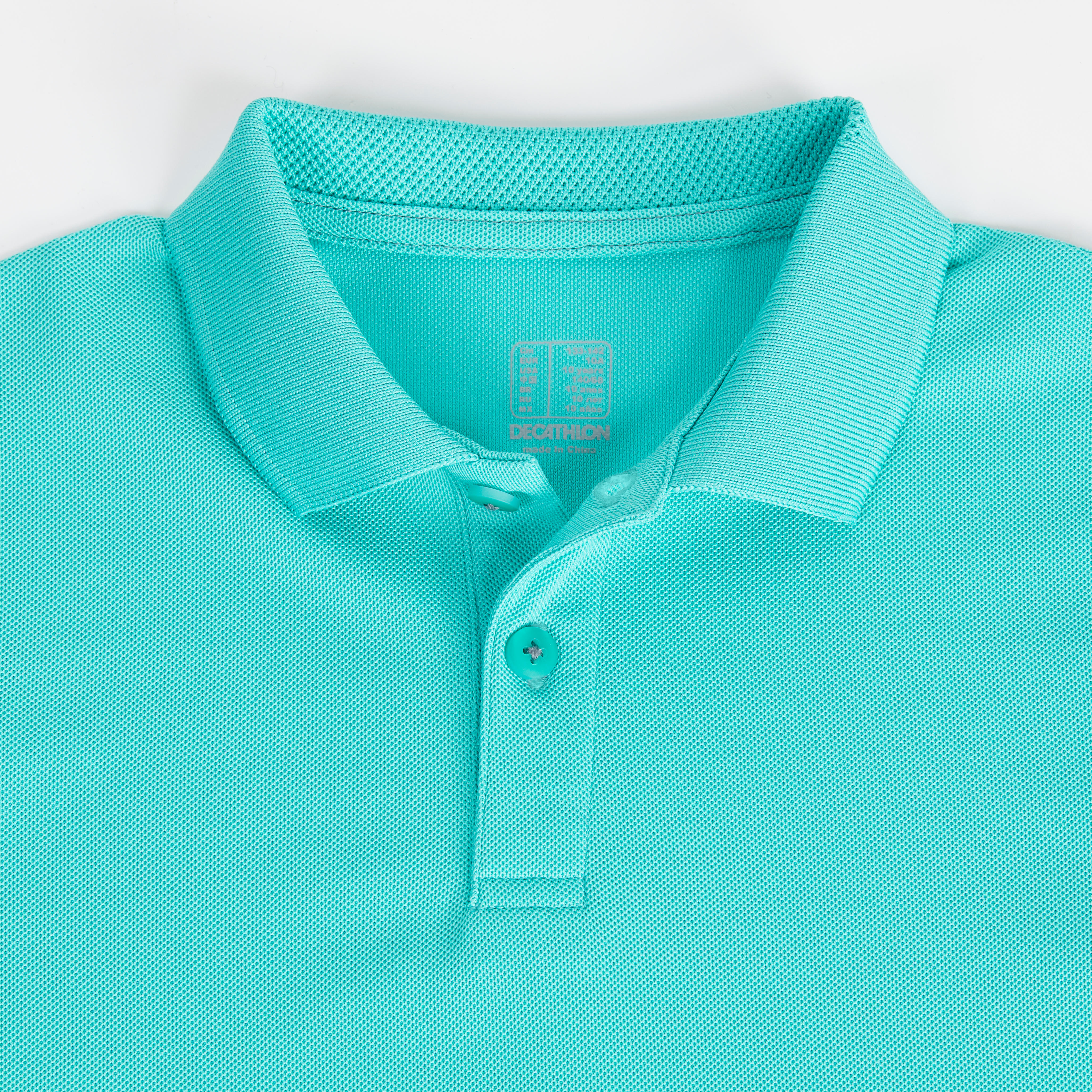 turquoise polo t shirt