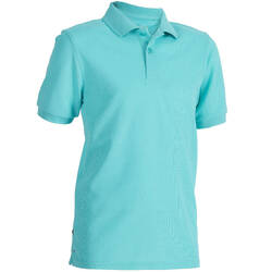 Kids breathable polo shirt Turquoise
