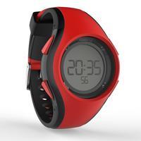 Montre chronomètre de course à pied W200 M rouge et noire