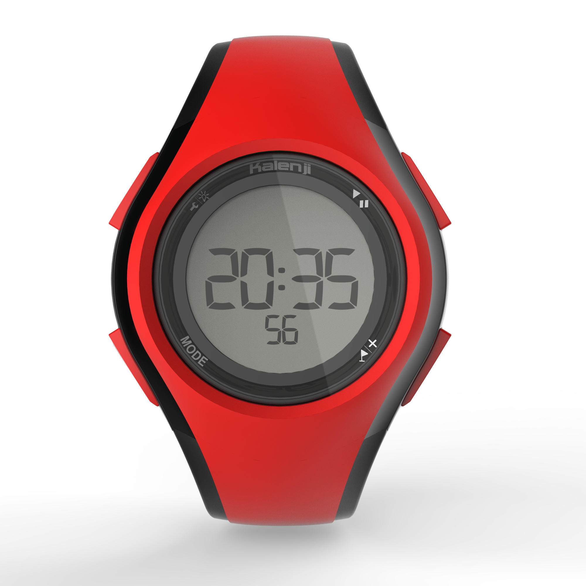 Hardloophorloge met stopwatch W200 M rood/zwart 3/10