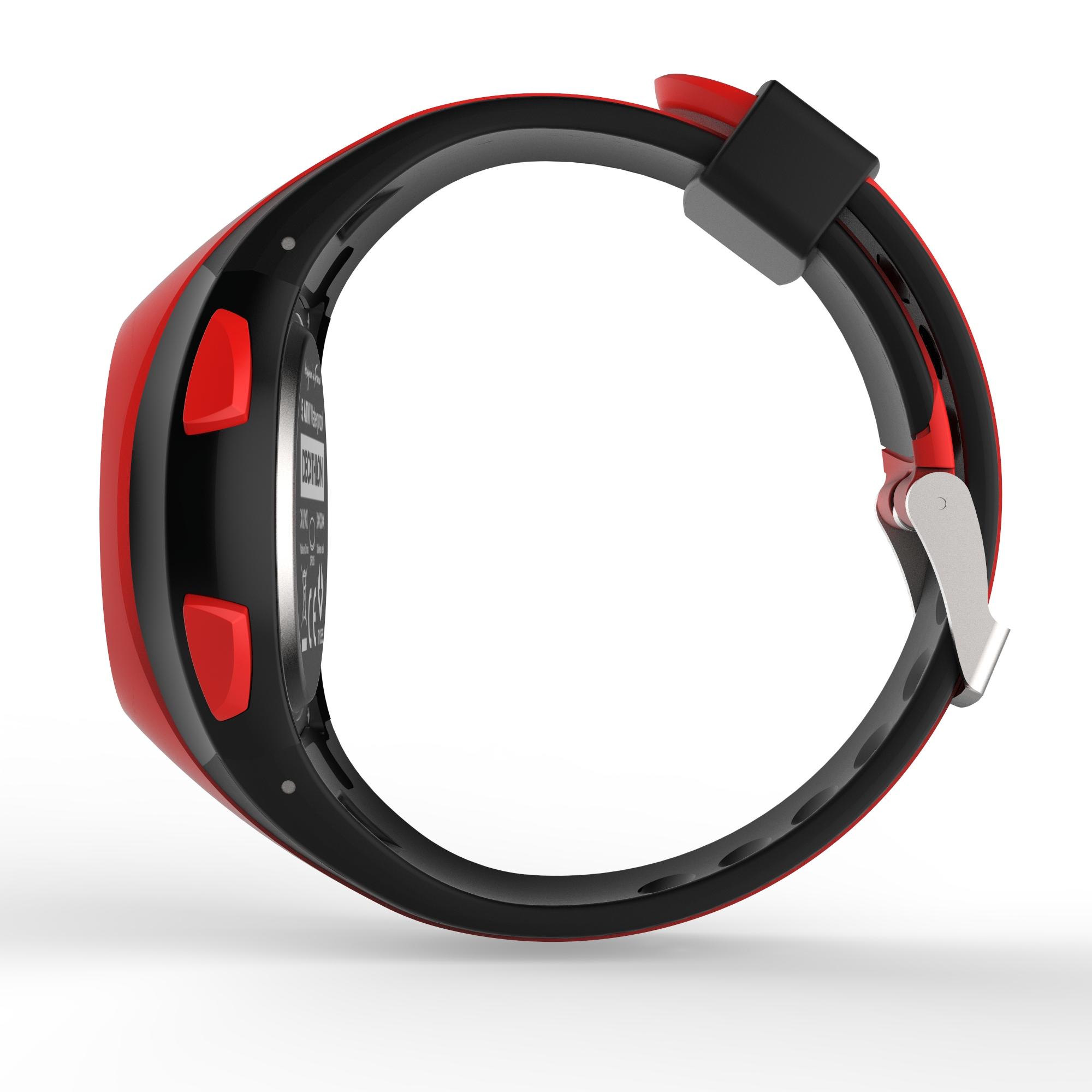 Hardloophorloge met stopwatch W200 M rood/zwart 4/10