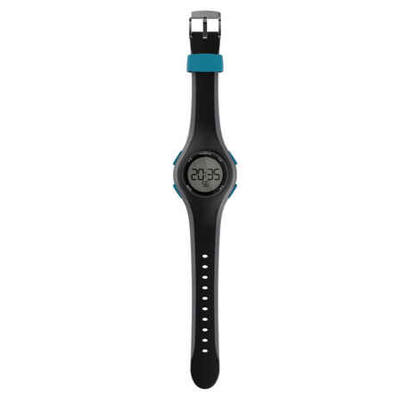 W200 M men's running stopwatch blue and black