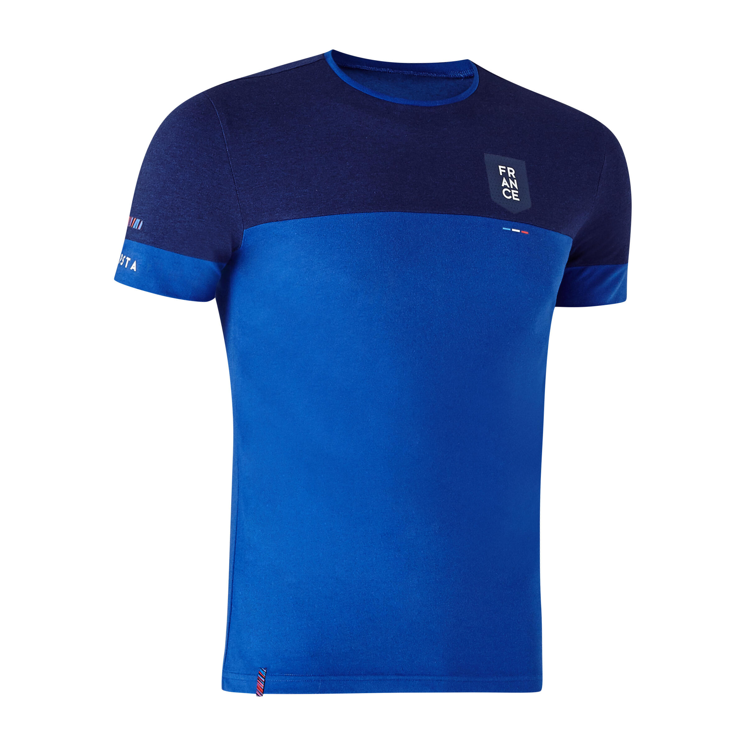 Maglia calcio FF100 FRANCIA blu KIPSTA Decathlon
