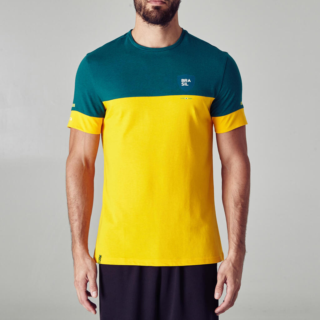 Fußballtrikot FF100 Brasilien Erwachsene