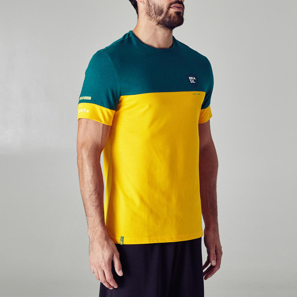 Fußballtrikot FF100 Brasilien Erwachsene