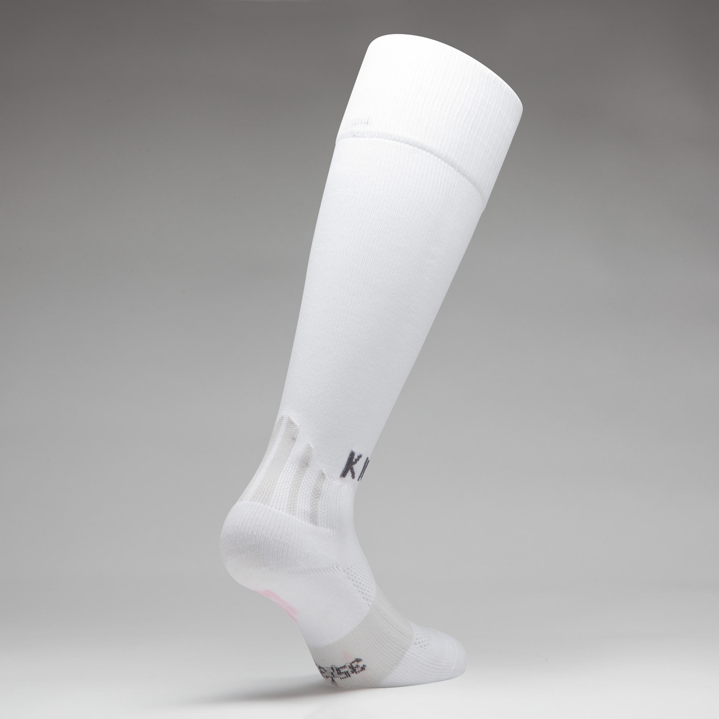 F500 Kids' Football Socks - White/Grey 3/7