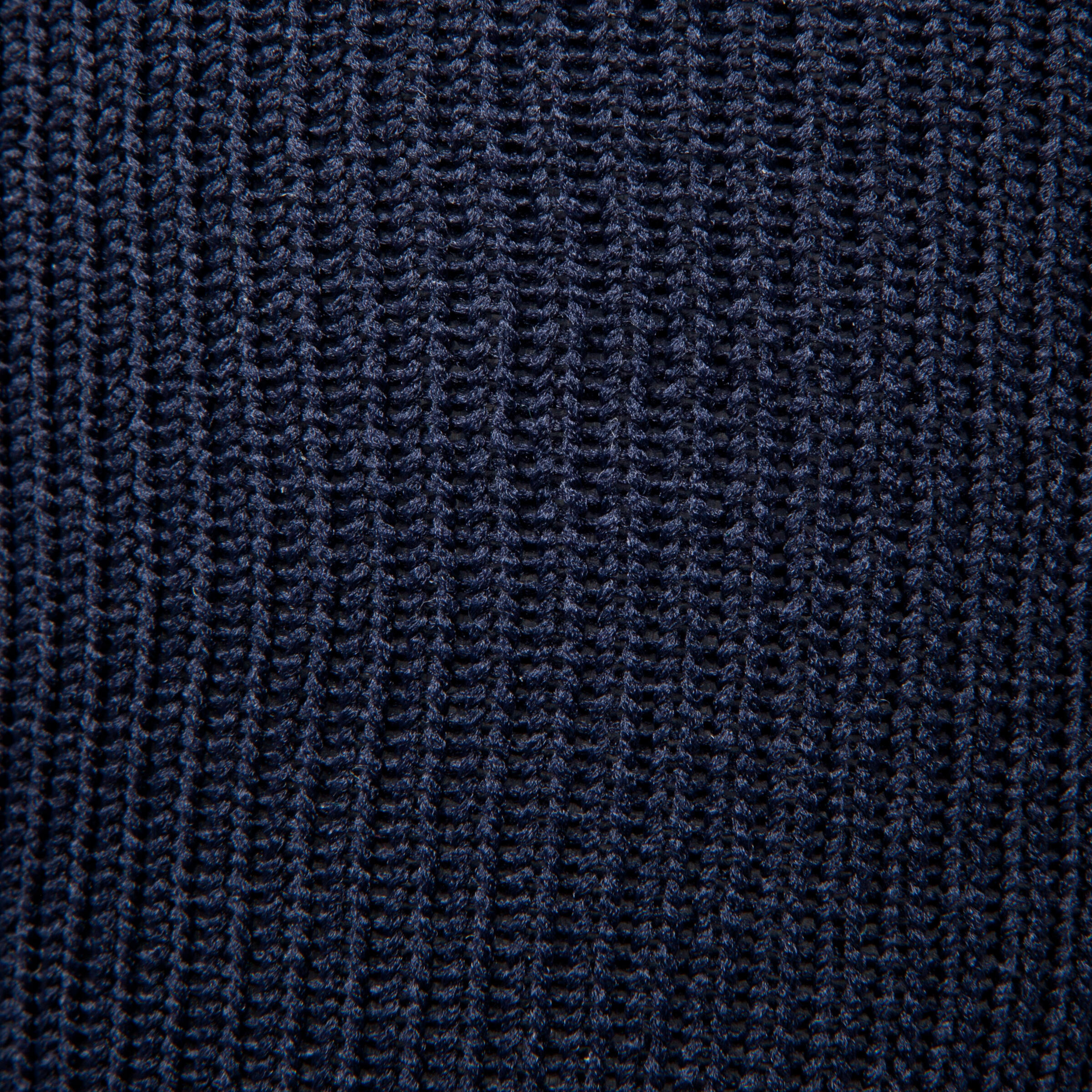 F500 Kids' Football Socks - Navy Blue/Grey 4/7