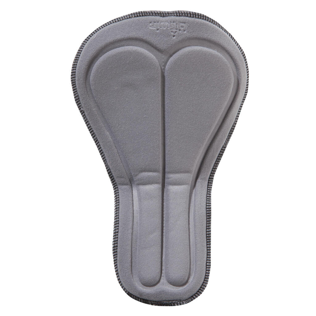 Kurze Radhose MTB-Short ST 500 Damen blau