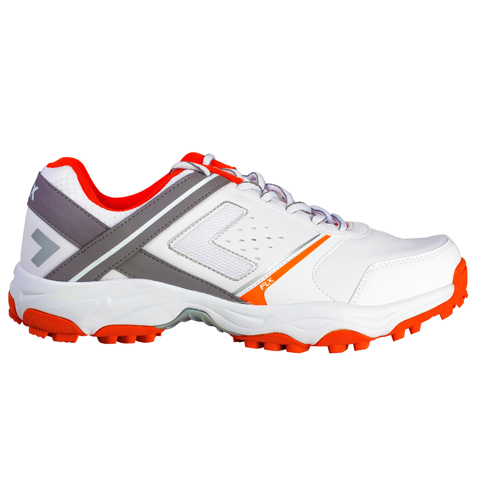 KID'S ANTI ABRASION CRICKET SHOES CS 300, ORANGE