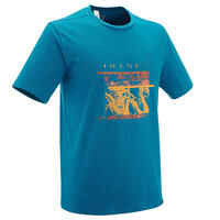 NH500 Men’s Country Walking T-shirt - Blue