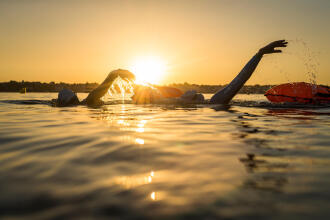 What is open water swimming?
