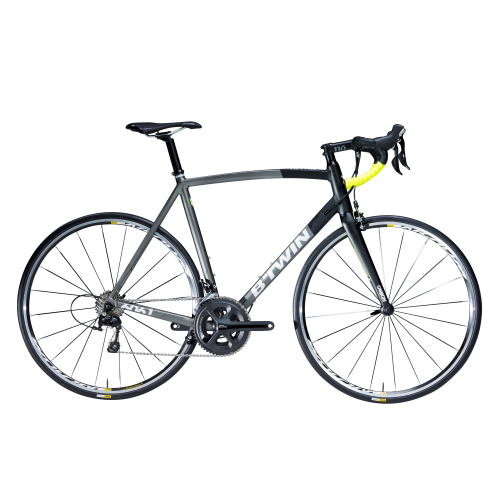 RACEFIETS ULTRA 900 AF ZWART/GRIJS/GEEL RACEFIETS ULTRA 900 AF ZWART/GRIJS/GEEL