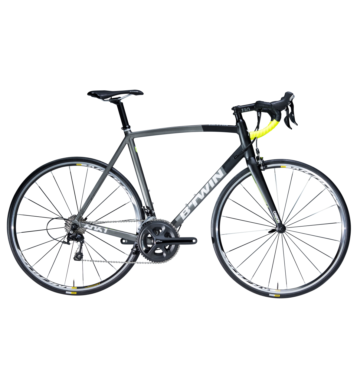 VELO ROUTE ULTRA 900 AF NOIR GRIS JAUNE
