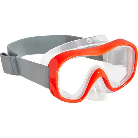 Adult or Kids' Snorkelling Mask SNK 500 - Neon
