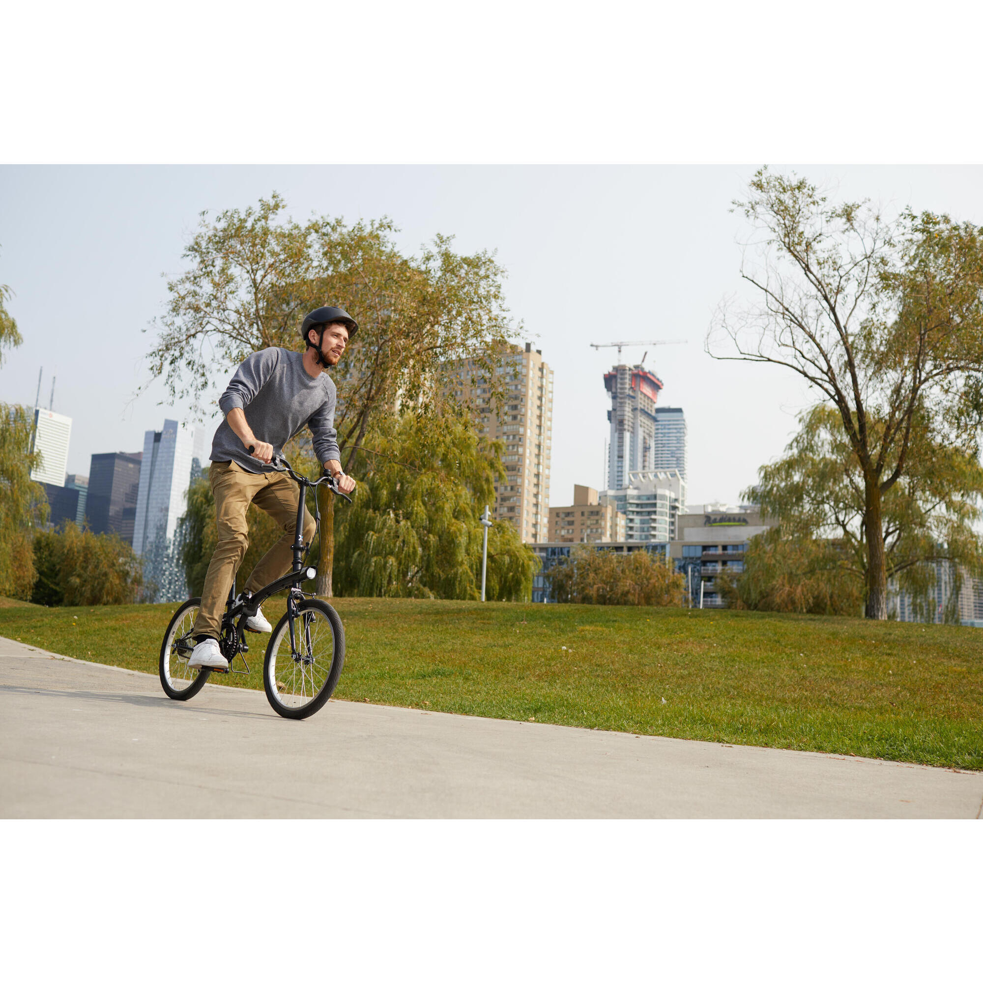 FOLD 100 BLACK FOLDING BIKE