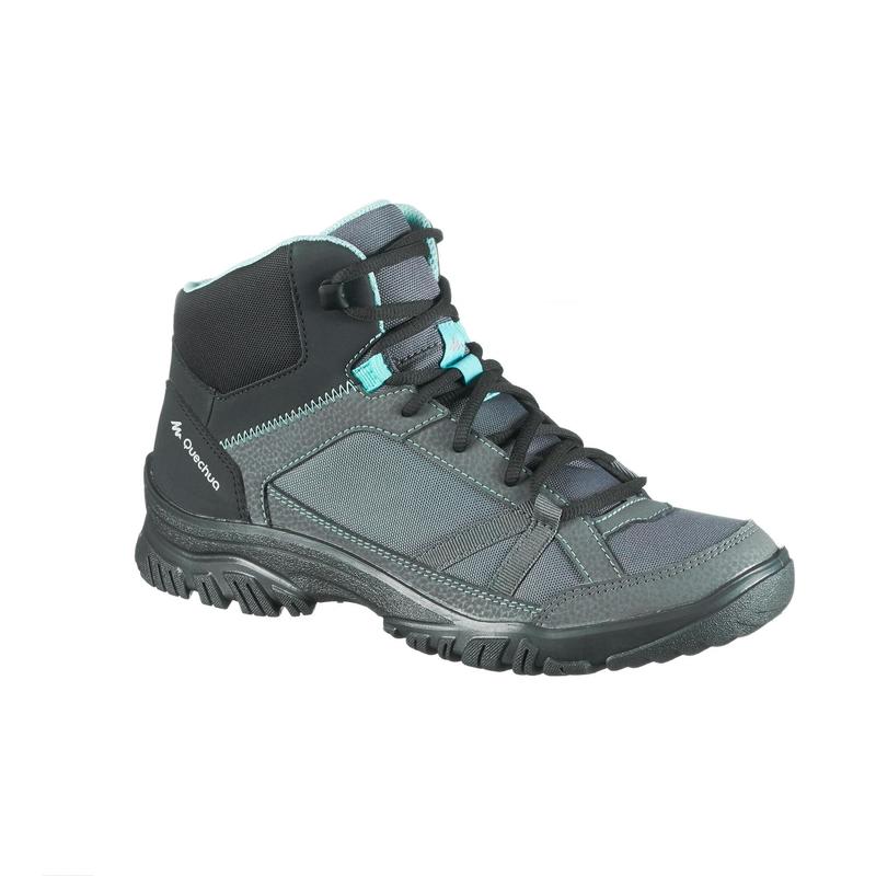 Buty turystyczne damskie Quechua NH100 mid