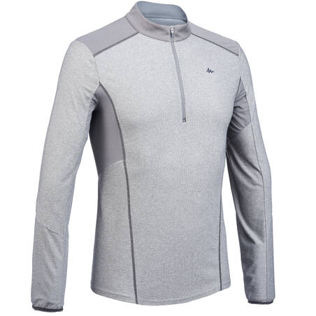 Men's Hiking Synthetic Long-Sleeved T-Shirt  MH550