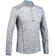 Tee Shirt de randonnée montagne MH550 manches longues 1/2zip homme gris
