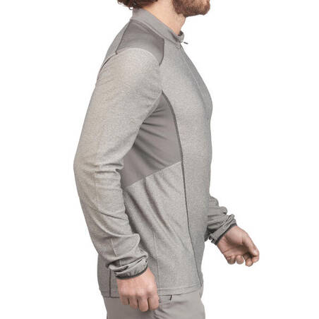 Men's Hiking Synthetic Long-Sleeved T-Shirt  MH550