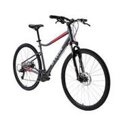 Sivo in rdeče hibridno kolo RIVERSIDE 500