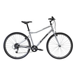 VELO TOUT CHEMIN RIVERSIDE 120 GRIS NOIR