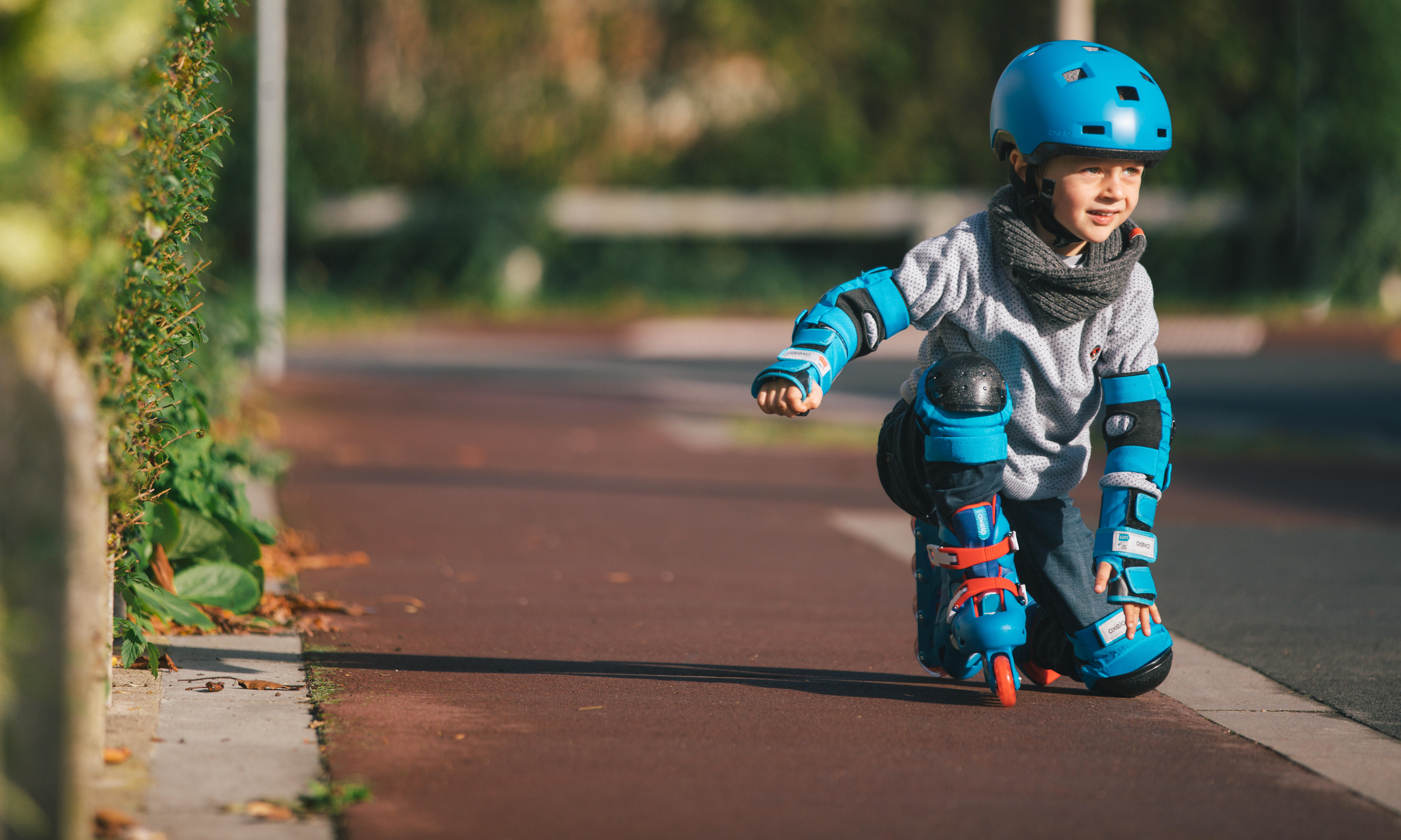 Genouillères pour enfants Coudières Gardes pour patinage Vélo Vélo Roller  Trottinette, Équipement de protection pour enfants pour garçons de 3 à 8  ans