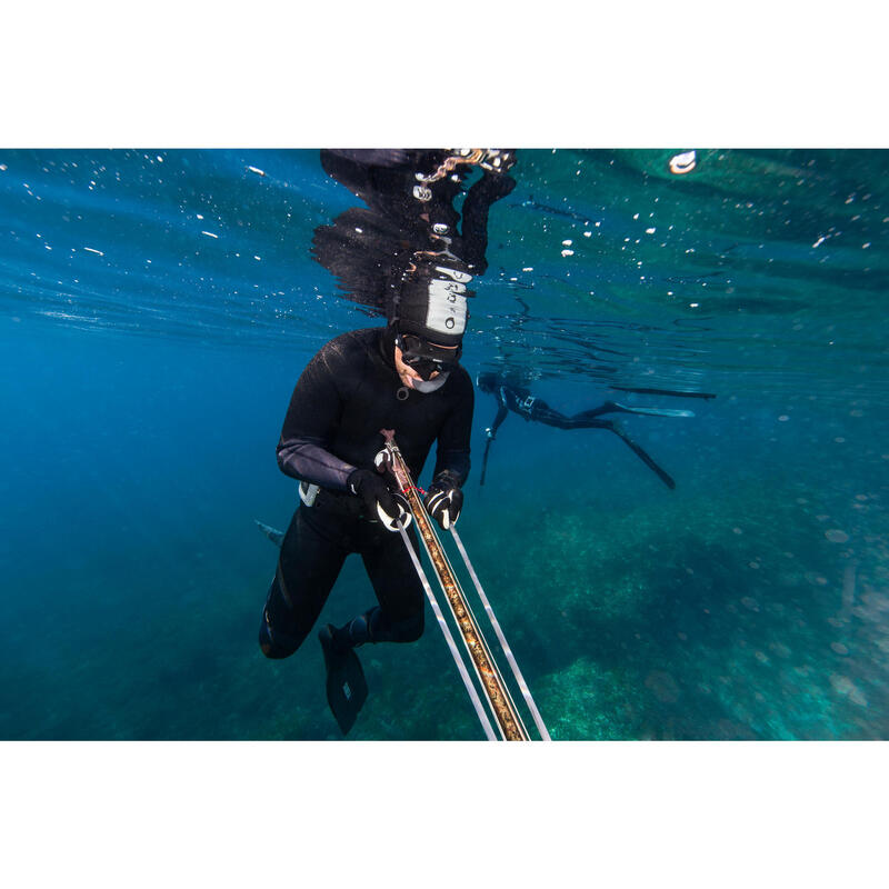 Su Altı Avcılığı ve Serbest Dalış Şnorkeli - Antrasit - Spf 500