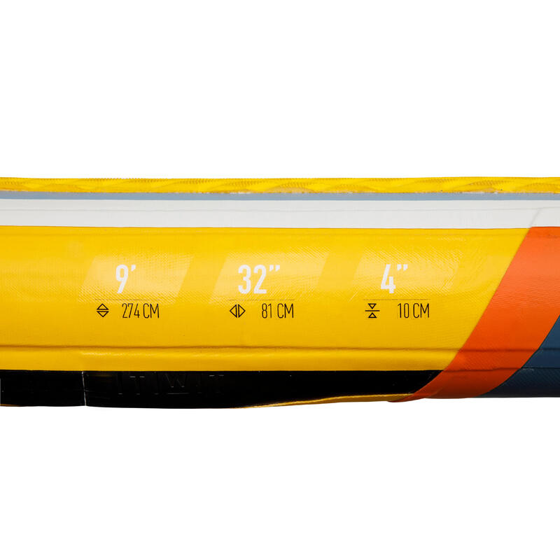 Stand Up Paddle gonfiabile SURF 500 / 9' giallo 175 L