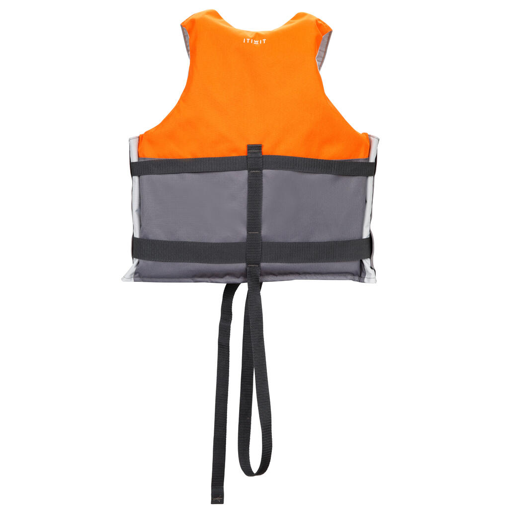 CHALECO SALVAVIDAS KAYAK/STAND UP PADDLE/VELA LIGERA AZUL NARANJA 50 N+