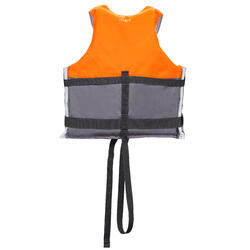 Gilet aide à la flottaison 50N+  orange kayak stand up paddle dériveur