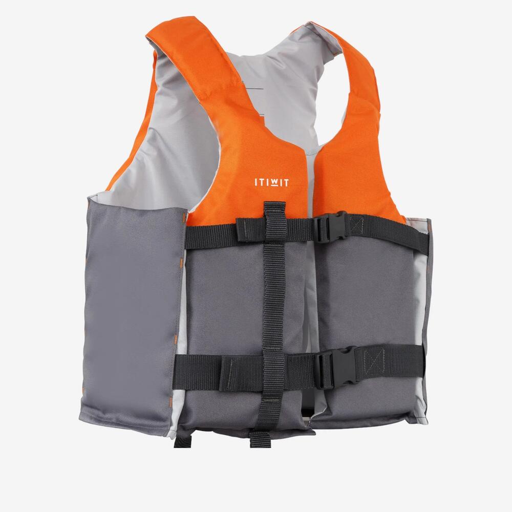 gilet flottaison ba 50n plus mandarine