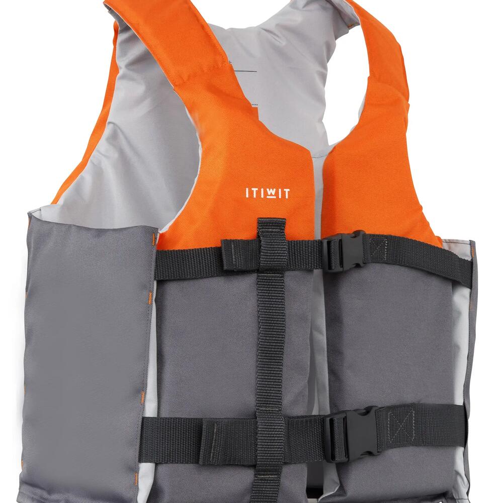 gilet flottaison ba 50n plus mandarine