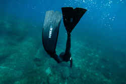 Freediving Fins - FF 500 Power Long Black