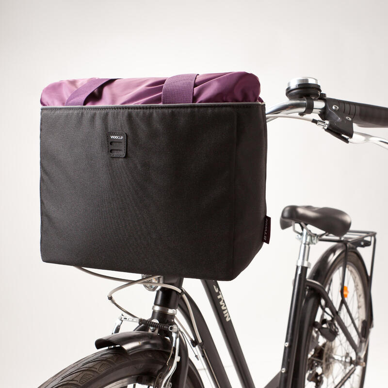 PANIER VELO SOUPLE AVANT 10L