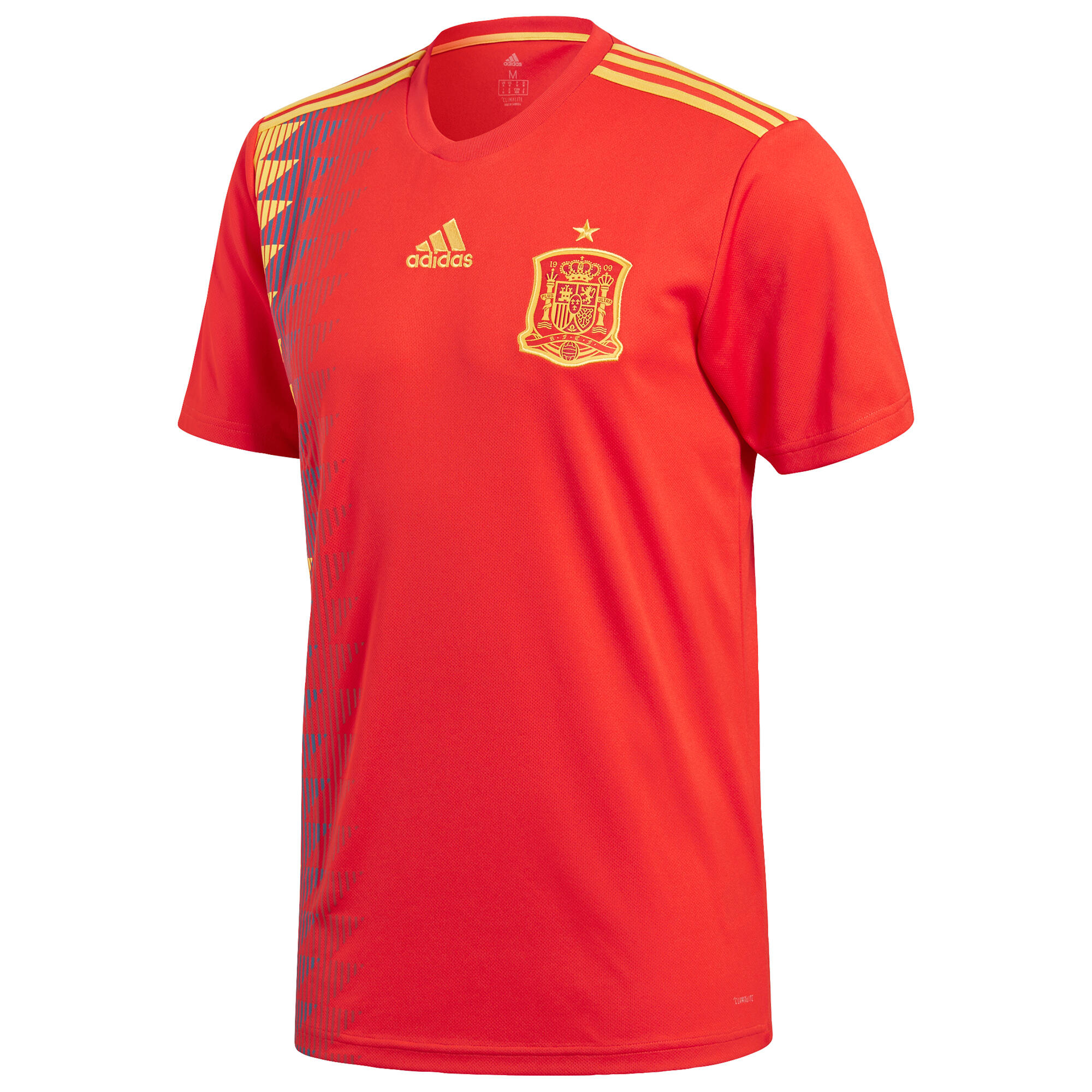 Chip datos nombre Camiseta de Fútbol Adidas Réplica España adulto