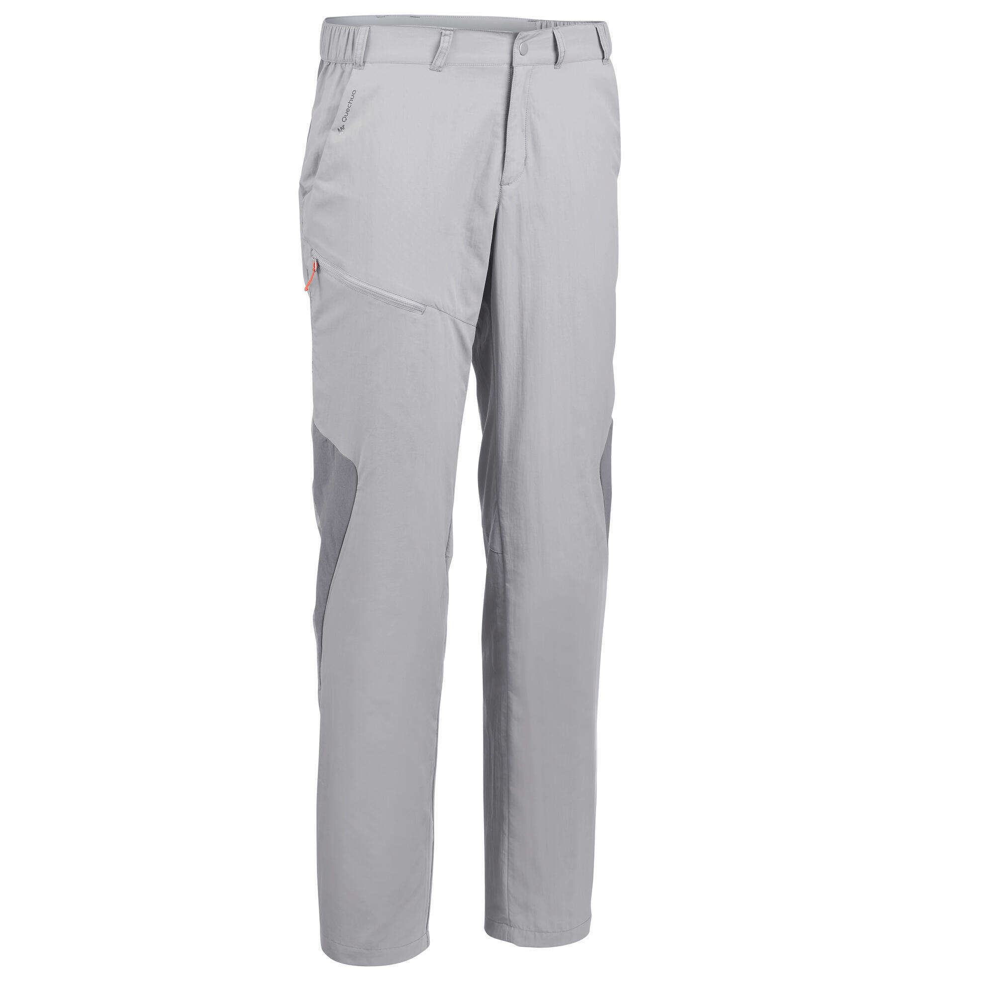 mens grey walking trousers