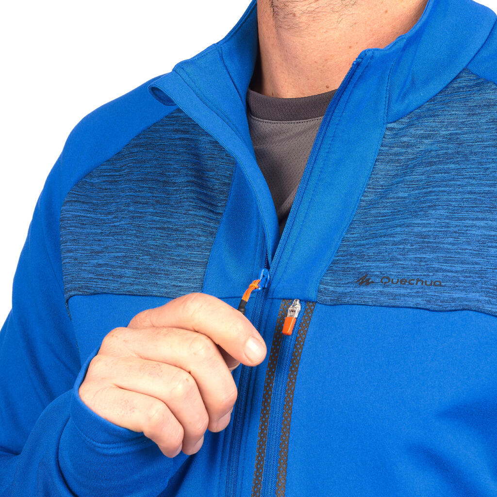 Fleecejacke Bergwandern MH950 leicht Herren blau