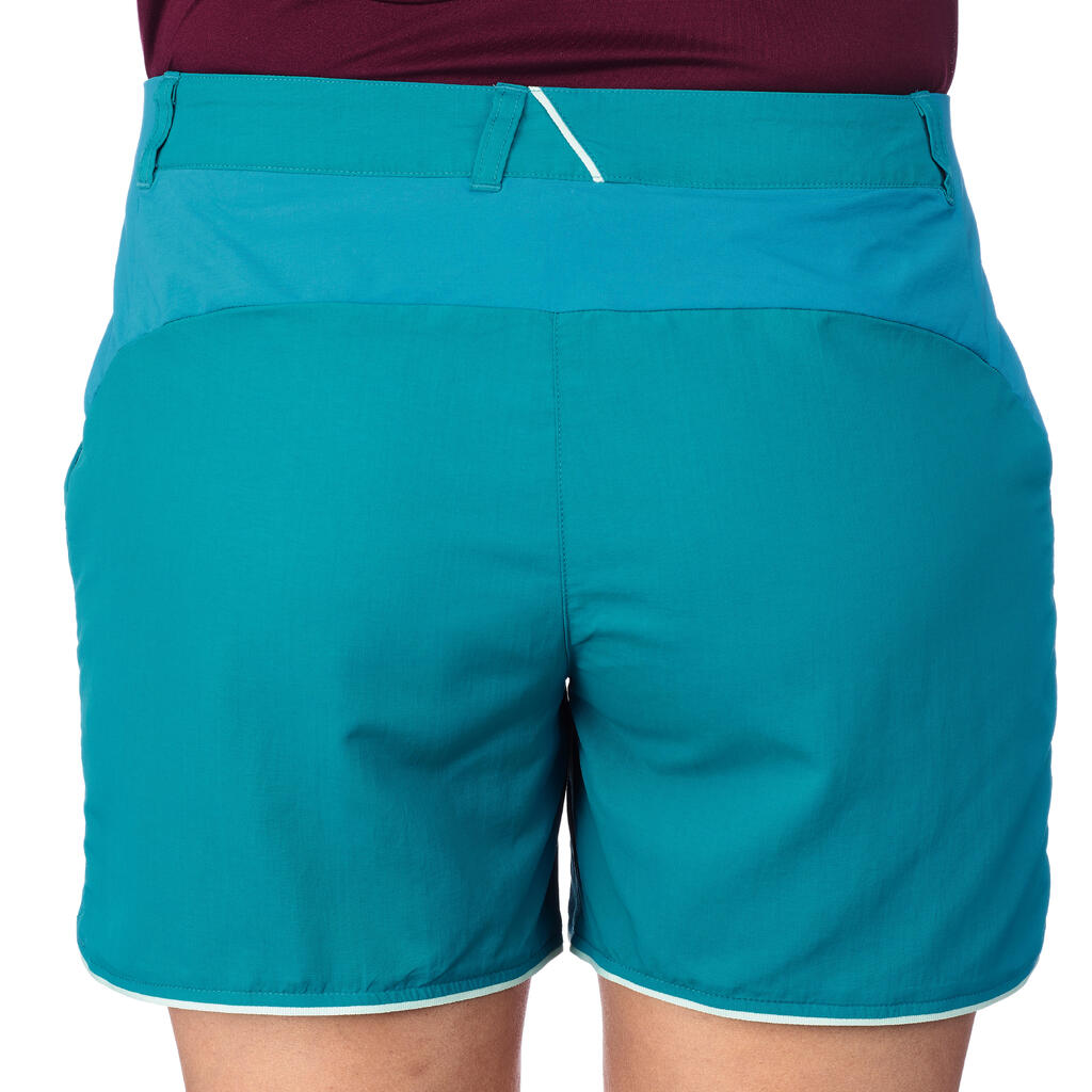 Wandershorts MH100 Damen dunkelgrau