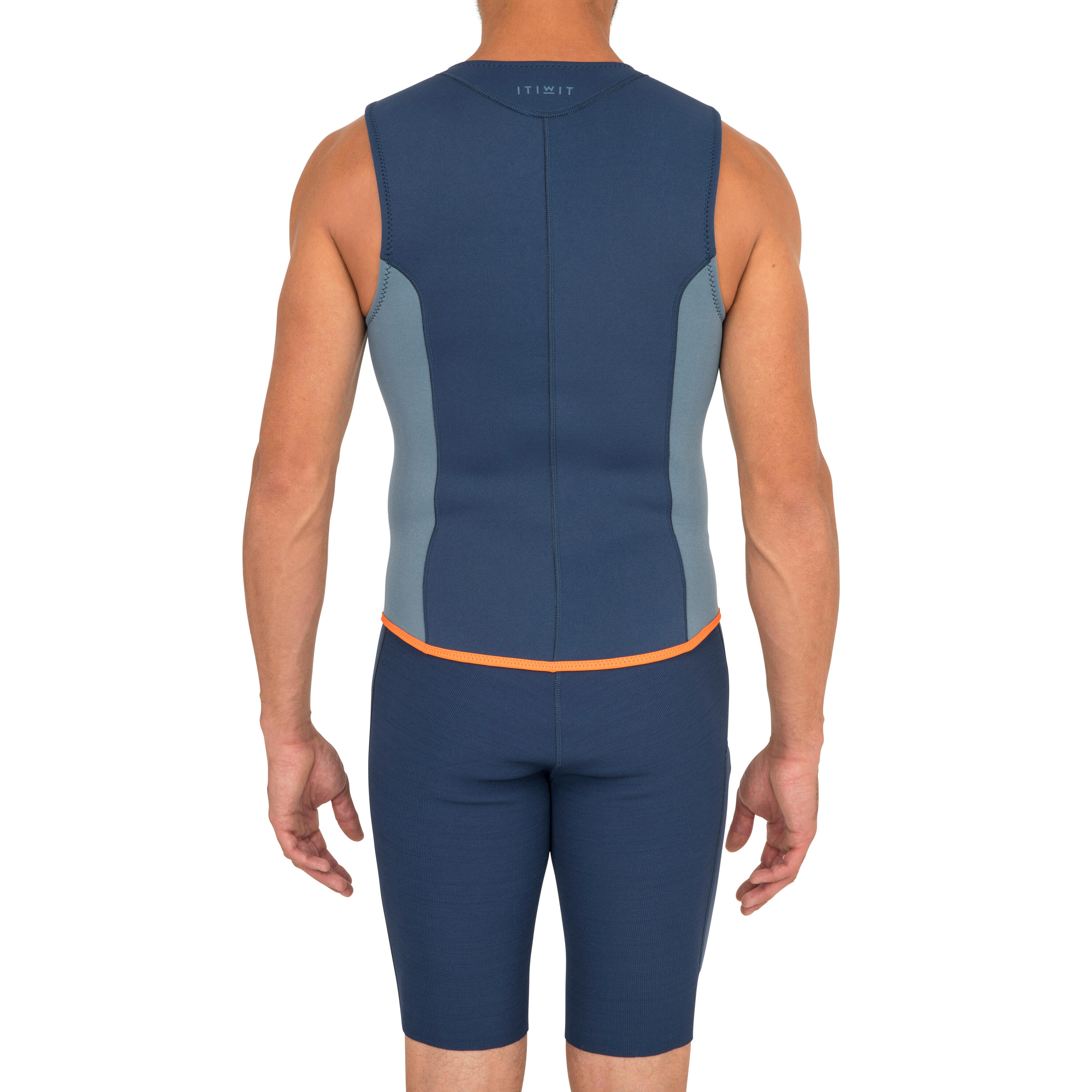 500 MEN’S 2 MM NEOPRENE KAYAK AND STAND-UP PADDLE VEST DARK BLUE 6/10
