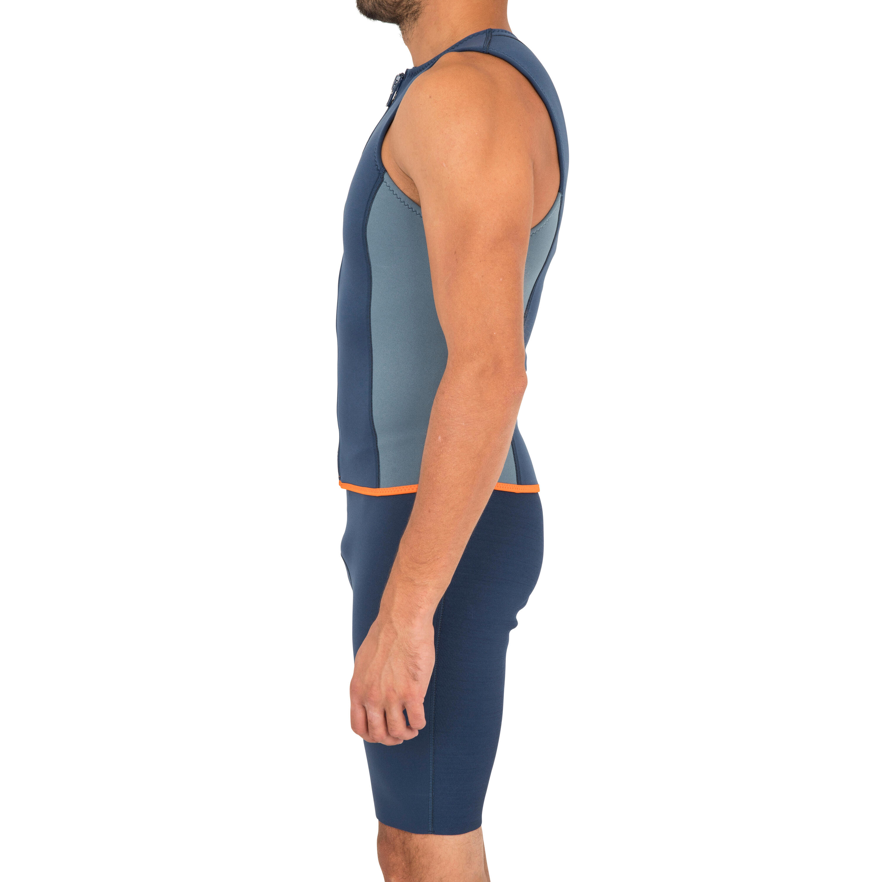 500 MEN’S 2 MM NEOPRENE KAYAK AND STAND-UP PADDLE VEST DARK BLUE 7/10